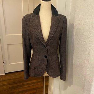 AS BY DF, hounds tooth riding style blazer, Size S